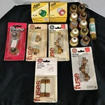 Vintage Lot Of Fuses Leviton Buss Eagle 15 20 30 Amps Plugs Time Delay. Fixed Price $45.99.