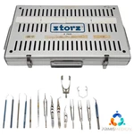 Ophthalmic Microsurgical Instrument Set Storz, Ambler, Katena, Msi 16 Pcs. Fixed Price $1499.00.