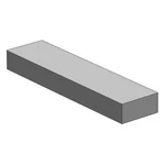 Zoro Select 61F1X3-24 Flat Bar STOCK,ALUMINUM,3 Over. W. Fixed Price $69.30.