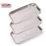 3 Pack Professional Medical Surgical Stainless Steel Dental Procedure Tray Thick. Fixed Price $14.47.