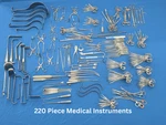 220 Piece Codman Pilling Weck Bulk Surgical Instrument Medical Tool Lot. Fixed Price $649.99.