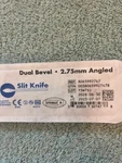Alcon # 8065992747 Clearcut Slit-knife, Dual Bevel (lot Of 6) Exp 2028. Fixed Price $36.00.