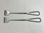 Set Of 2 V. Mueller SU3564-01 Volkmann Retractors Sharp 6-PRONGS 8-3/4" Length. Fixed Price $115.00.