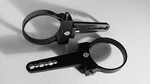 (2) Offroad Arsenal 2" Round Tube Pipe Led Bar Bracket Clamp Mount Kit Utv. Fixed Price $17.36.