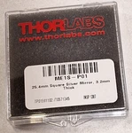 Thorlabs ME1S-P01 25.4 Mm Square Silver Mirror, 3.2 Thick. Fixed Price $24.99.