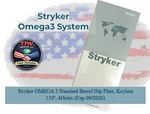 #new Stryker Omega Standard Barrel Hip Plate, KEYLESS135 4HOLES (EXP09/2026). Fixed Price $16.49.