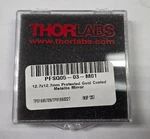Thorlabs PFSQ05-03-M01 12.7X12.7MM Square Mirror Protected Gold. Fixed Price $30.00.