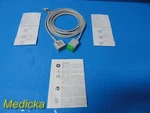 Ge Ecg Trunk Cable 3/5 Lead Aha 3.6M Ref 2106305-001 New Oem 39810. Fixed Price $94.99.