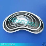 Kidney Dish SET,6",8",10",12",14" -stainless Steel,dental,surgical,body Piercing. Fixed Price $44.80.