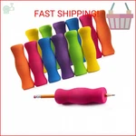 Special Supplies Long Foam Pencil Grips For Kids Adults Colorful, Cushioned Hold. Fixed Price $22.22.