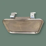 Vollrath Stainless Steel Medical Surgery Tray 80170 W/clamps P17020401. Fixed Price $54.95.