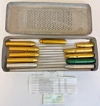 Set Of 11 Human Med Body Jet Liposuction Cannulas W/ Tray Aesthetics Plastic. Fixed Price $1100.00.