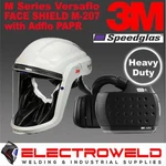 3M Versaflo M-207 Face Shield Adflo Air Welding Visor Helmet Heavy Duty 890207HD. Fixed Price $1532.27.