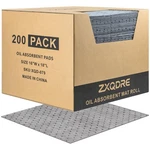 Zxqdre Oil Absorbent Pads 16 18 5.5 Oz 200 Pack. Fixed Price $179.99.