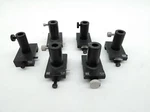 Oriel 11680 Rail Carrier 2" Wide W/2 -0 3/4" Optical Post Mount Lot Of. Fixed Price $240.00.