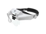 Aven Tools 26115 - Headband Magnifier With Led Light Multiple Lenses (1X,. Fixed Price $75.34.