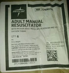 Case Of Medline Adult Manual Resuscitator CPRM1116. Fixed Price $99.95.