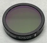 Semrock FF01-575/25-25 Brightline Bandpass Filter Single-band Idex FL-011433. Fixed Price $47.00.