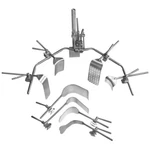 V. Mueller Surgical Y-frame Horseshoe General Retractor Set SU3280-EXPANDED. Fixed Price $2500.00.