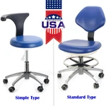 Azdent Silla Taburete Dental Cuero Pu Hidr Ulico Ajustable Azul Usa. Fixed Price $144.49.