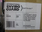 International Enviroguard 2052B Soft Scrubs Denim Blue Sms Size Xl 30/CASE. Fixed Price $34.99.
