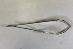 Aesculap FD105R Micro Vessel Scissors Bayonet Straight Sharp Tips 7.5". Fixed Price $165.00.