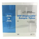 Advanced Instruments 0.2ML Disposable Plastic Osmometer Sample Tubes - Pack Of 5. Fixed Price $1700.00.