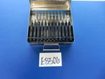Codman Karlin Set Of Forward Facing Curettes And Hooks With Case. Fixed Price $1250.00.