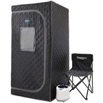 Durasage Full Body Steam Sauna, 1200W 2.6L Generator With Remote Control. Fixed Price $129.95.