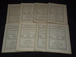 1923 American Mathematical Monthly Magazine Lot Of 8- Complete Yr Wr 277G. Fixed Price $70.00.