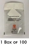 Therapak 95KPA Compliant 11"X7" Specimen Transport Bag 15652 - Case Of 100. Fixed Price $29.55.