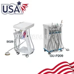 Eterfant Dental Mobile Delivery Unit With Air COMPRESSOR/4 Holes Suction. Fixed Price $1287.07.