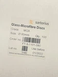 Sartorius FT-3-1101-080, Glass Microfiber Filters / Grade Mga (U11. Fixed Price $79.99.