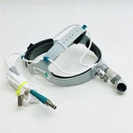 Integra Luxtec Ultralite Surgical Headlight With 0029009 Fiber Optic Cable. Fixed Price $269.99.