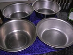#a Lot Of 4 Vollrath 9QT Stainless Large Basins 87360 Vintag Usa Hospital Grade. Fixed Price $55.00.