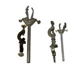 Precision Mf 538654 Dual Adjustable 3-PRONG Articulating Swivel Clamp. Fixed Price $19.89.
