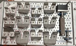 Zimmer Mg Ii Total Knee System Femoral Provisionals Case Complete 5111-87. Fixed Price $549.95.