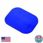 Dycem Non-slip Mat 10X14 Blue Daily Living Aid Stabilizer Grip. Fixed Price $75.80.