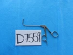 D7559 R. Wolf Double Spoon Up Curved Forceps 100MM Working Length 8211.195. Fixed Price $150.00.