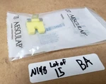 Aesculap JG340 Silicone Holding Clamp ! N148 Ba. Fixed Price $22.28.
