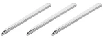 3PK Spatula Scoops, 6.3" - Stainless Steel Rounded / Pointed End Eisco Labs. Fixed Price $13.09.