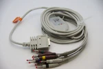 New Patient Cable For Burdick EK-10 EK10, ELITE,E350,E350I Model 012-0700-00. Fixed Price $99.00.