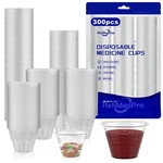 Relimedpro Disposable Graduated Small Plastic Medicine Cups Bulk Pack Of 300. Fixed Price $17.45.