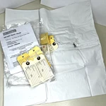 Medline Post-mortem Body Bag 18X30 Infant Size White Metal Zipper Halloween Gift. Fixed Price $24.95.
