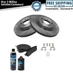 Front Premium Posi Ceramic Brake Pad & Rotor Kit W/chemicals For Nissan. Fixed Price $139.85.