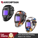 2026 Arccaptain Welding Helmet Auto Darkening, 3.94"X3.66" Large Viewing Screen. Fixed Price $59.99.