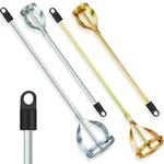 4PCS Paint Mixer Drill Attachment Stirrer Rods For Epoxy Resin Concrete Buckets. Fixed Price $27.96.