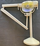 Marus CL1000 Dental Ceiling Mount Halogen Exam Light With 24" Vertical POST-115V. Fixed Price $649.99.