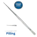Pilling 351902 Gerald Tissue Forceps, Serrated, Str, 9.75" - Ultrasonic Cleaned. Fixed Price $34.99.