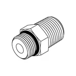 Tompkins SS-6401-12-12-FG Hydraulic Fitting, STAINLESS12MOR-12MP-SS. Fixed Price $56.45.
